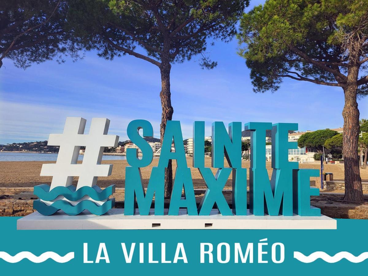 La Villa Romeo, Piscine Et Spa Sainte-Maxime Exterior foto