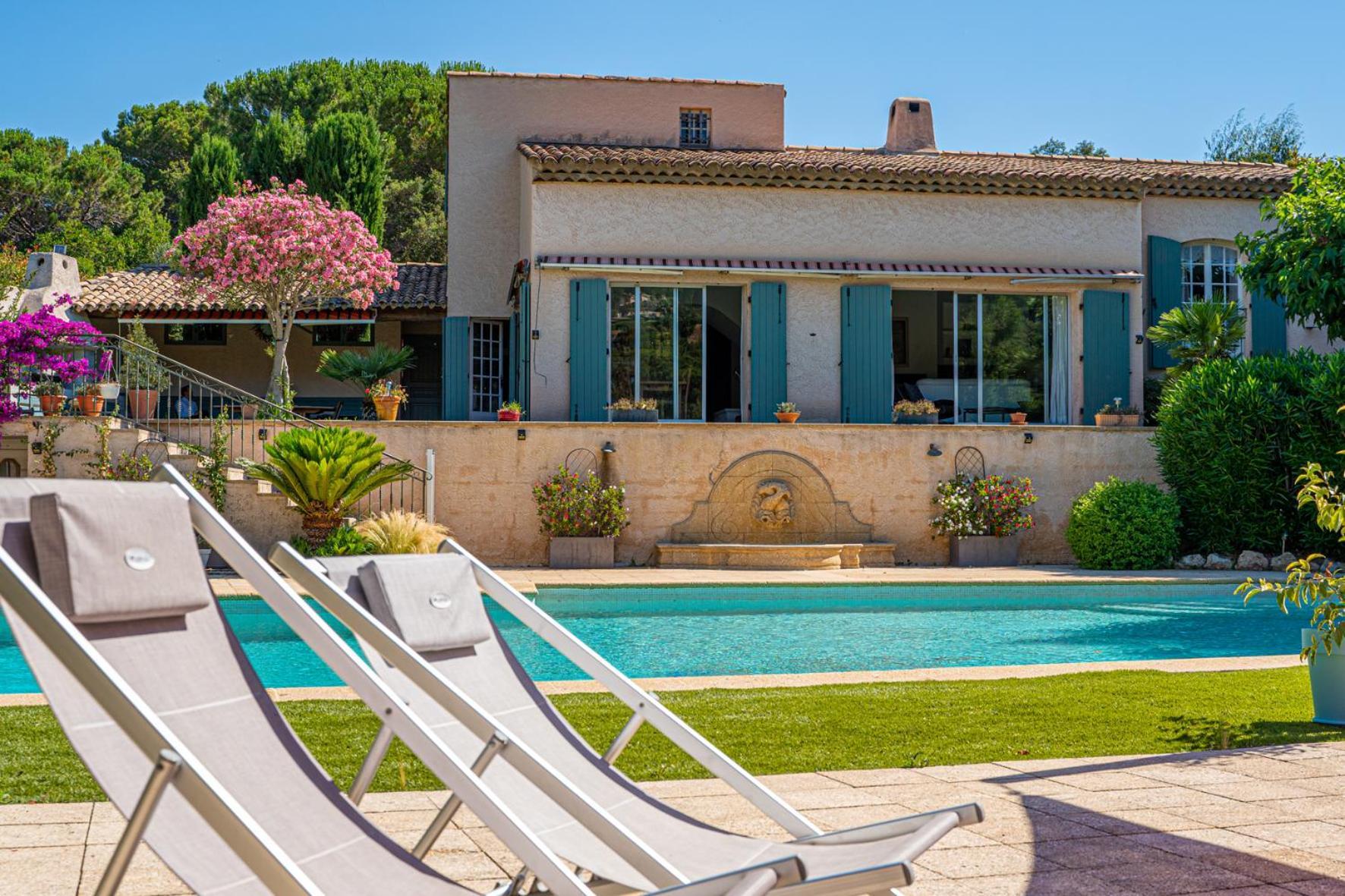 La Villa Romeo, Piscine Et Spa Sainte-Maxime Exterior foto